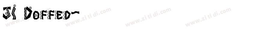 JI Doffed字体转换